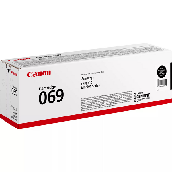 Картридж лазерний Canon 069 MF752Cdw/MF754Cdw/LBP673Cdw Black (2100 стор) (5094C002)
