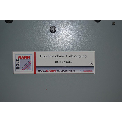 Фуговально-рейсмусовый станок Holzmann HOB 260ABS