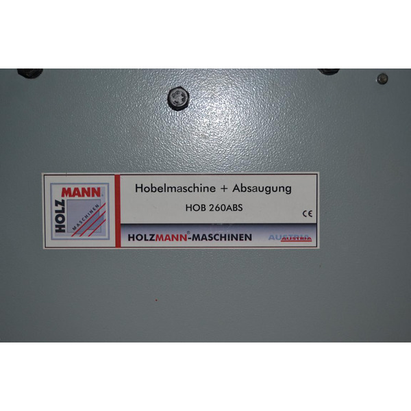 Фугувально-рейсмусовий верстат Holzmann HOB 260ABS