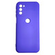 Чехол Silicone Case для Motorola G41 Purple (41)