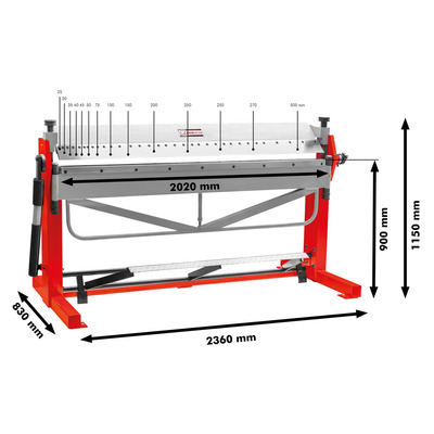 Листогибочный станок Holzmann AKM 2020
