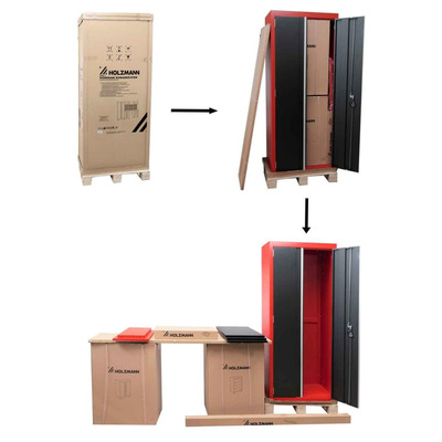 Шафа-верстак для майстерні Holzmann WESS13