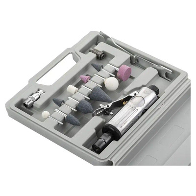 Пневматическая шлифовально-сверлильная машина REDATS + Набор абразивов