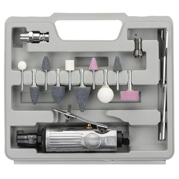 Пневматична шліфувально-свердлильна машина REDATS + набір абразивів