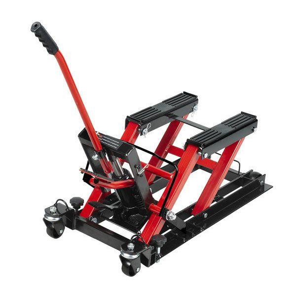 Гідравлічний підйомник для мотоциклів та квадроциклів + ремені безпеки REDATS LS-570