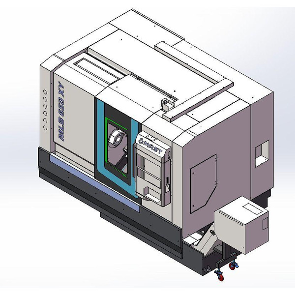 Токарно-фрезерний верстат ЧПК з віссю Y  MAST MLS 650XY-500