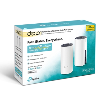 Mesh-система TP-Link DECO-P9-2-PACK
