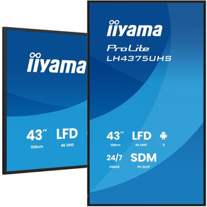 Інформаційний дисплей iiyama ProLite LH4375UHS-B2AG