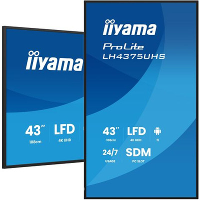 Інформаційний дисплей iiyama ProLite LH4375UHS-B2AG