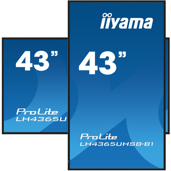 Інформаційний дисплей iiyama ProLite LH4365UHSB-B1