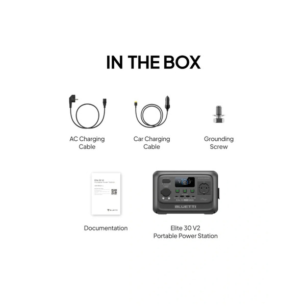 Зарядна станція Bluetti Elite 30 V2, 600W, 288Wh_OEM