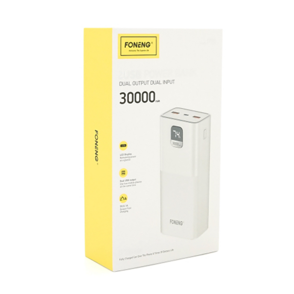 Зовнішній акумулятор (Power Bank) FONENG P55 / W