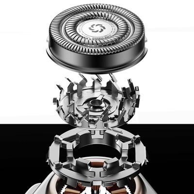 Електробритва чоловіча Metz The Sword Shaver with Sword with nose hair cutter MZDF032    