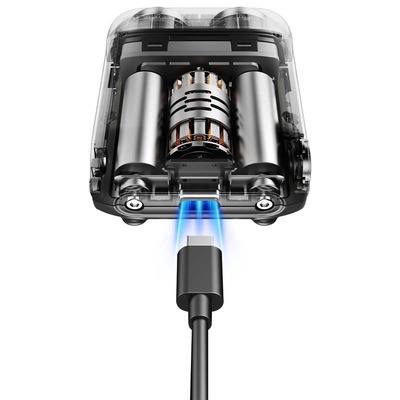 Електробритва чоловіча Metz Traveller Shaver with Bag black MZXZ021-BK    