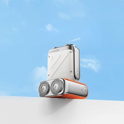 Електробритва чоловіча Metz Traveller Shaver with Bag Orange MZXZ021-OR    