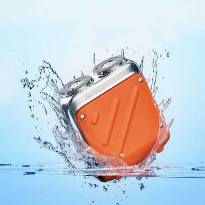 Електробритва чоловіча Metz Traveller Shaver with Bag Orange MZXZ021-OR    