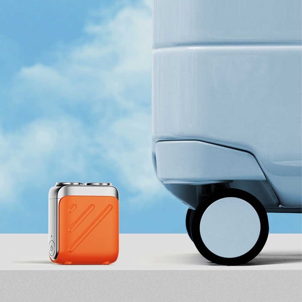 Електробритва чоловіча Metz Traveller Shaver with Bag Orange MZXZ021-OR