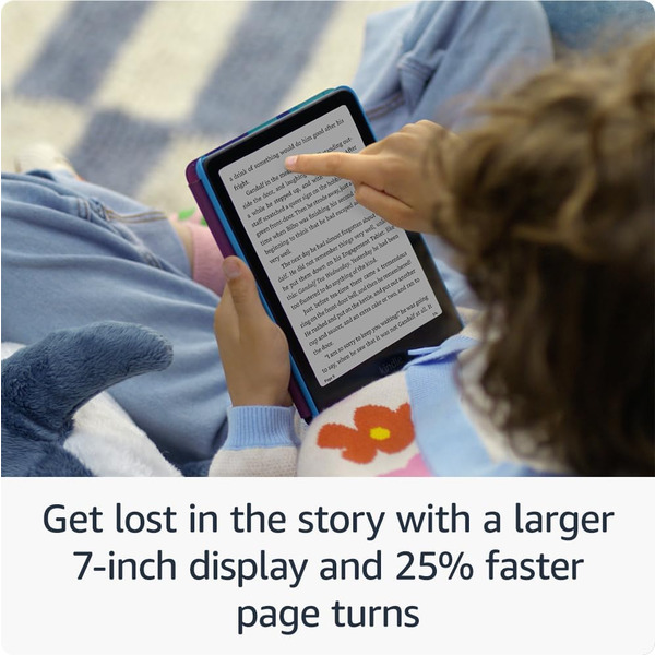 Електронна книга з підсвічуванням Amazon Kindle Paperwhite 12th Gen. 2024 16Gb Black / Cyber City Cover