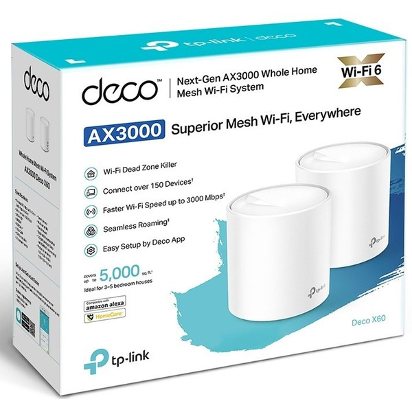 Mesh-система TP-Link DECO-X60-2-PACK