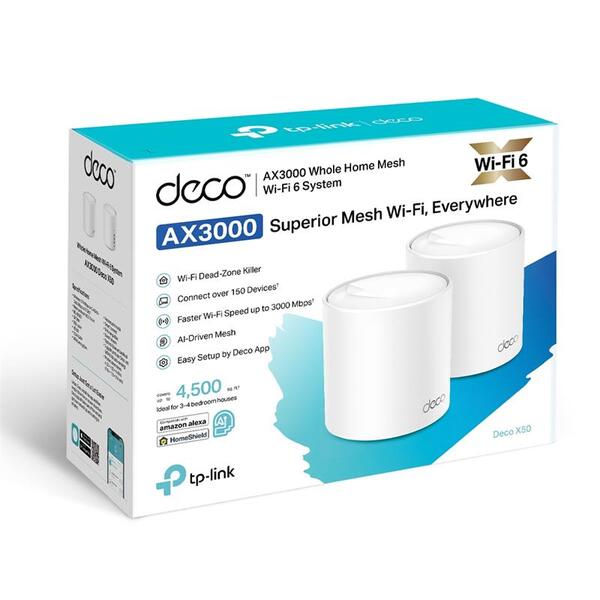 Mesh-система TP-Link Deco X50(2-pack)
