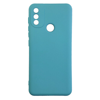 Чехол Silicone Case для Motorola E20 Ocean Blue (22)