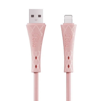 Кабель Joko DL-27 Lightning, 1m, 2.4A, Pink