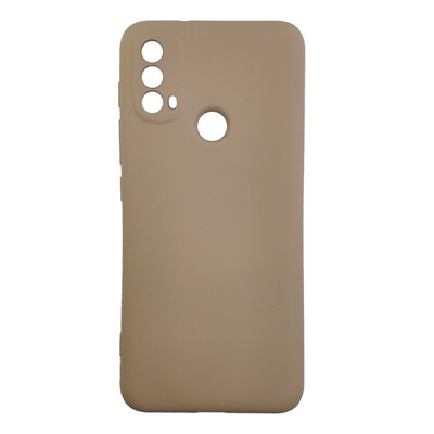 Чехол Silicone Case для Motorola E40 Sand Pink