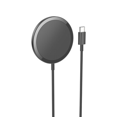 Беспроводное зарядное устройство Hoco CW52 MagSafe, Black