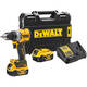 Дриль-шурупокрут акумуляторний безщітковий ударний DeWALT DCD805P2T