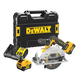 Пила дисковая аккумуляторная бесщеточная DeWALT DCS512P2