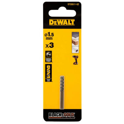 Сверло по металлу EXTREME Black&Gold DeWALT DT20511