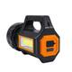 Фонарик Rechargeable spotlight flachlight solar sistem