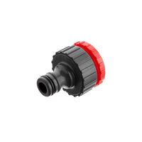 Адаптер универсальный для коннектора 1/2" с внутренней резьбой 3/4" и 1" INTERTOOL GE-1011