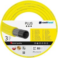 Cellfast Шланг садовый PLUS 3/4', 50м, 3-х слойный, до 25 Бар, -20…+60°C