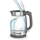 Tefal Электрочайник Glass Kettle, 1,7л, стекло, серый