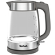 Tefal Электрочайник Glass Kettle, 1,7л, стекло, серый