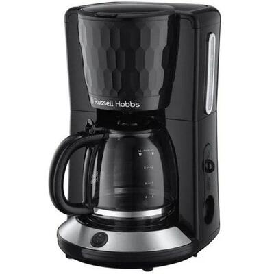 Кофеварка Russell Hobbs капельная Honeycomb 1,25л, черная