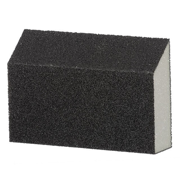 Губка для шліфування трапеція 110 * 75 * 54 * 25 мм, оксид алюмінію К180 INTERTOOL HT-0818