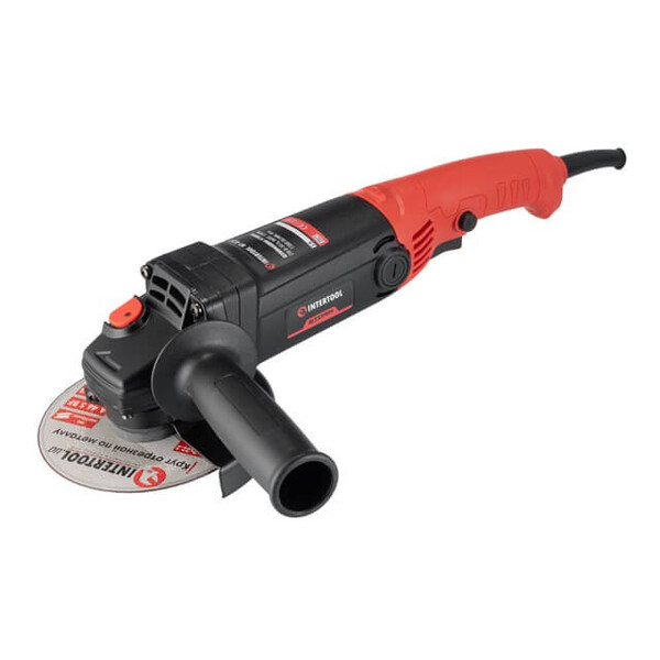 Шлифовальная машина угловая 860 Вт, диаметр круга 125 мм, 11000 об/мин INTERTOOL WT-0231