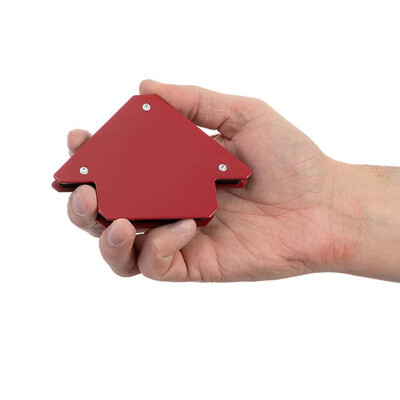 Тримач магнітний для зварювання стріла, 45°, 90°,135°, 11 кг, 70×80×14 мм INTERTOOL MW-0004