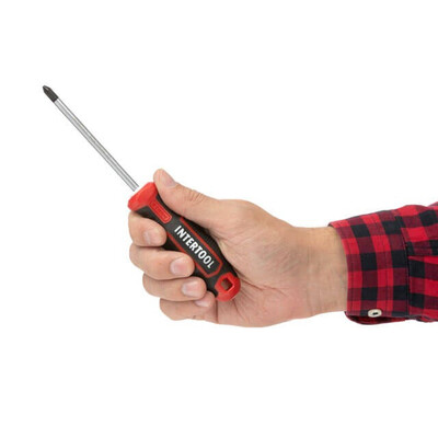 Викруткa PH2 * 100 мм, S2, STORM INTERTOOL VT-3420