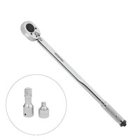 Ключ динамометричний 3/4" 70-420 NM, перехідник 3/4" x 1/2'', подовжувач 100 мм 3/4" INTERTOOL XT-9010