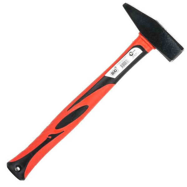 Молоток 800 г.ручка з фібергласу INTERTOOL HT-0208