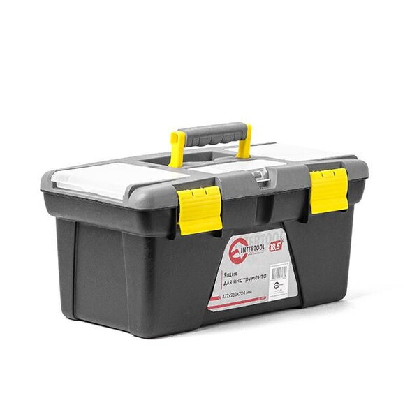 Комплект ящиків для інструменту, 5 од., 10"/12"/14"/16,5"/18,5" INTERTOOL BX-0305