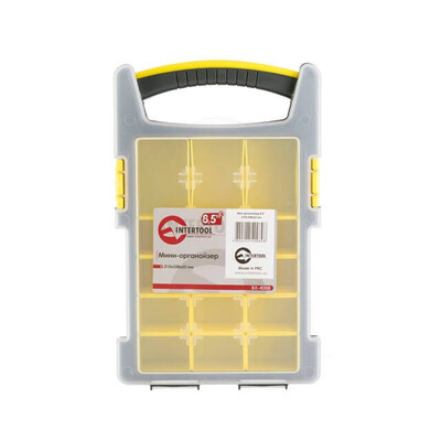 Міні-органайзер 8.5" 210x338x62 мм INTERTOOL BX-4008