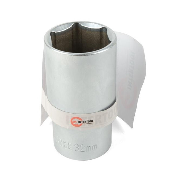 Головка шестигренна підвлена 1/2" 32 мм * 78 мм CrV INTERTOOL ET-0132