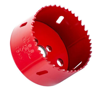 Свердел корончатий біметалічний 76 мм INTERTOOL SD-5676