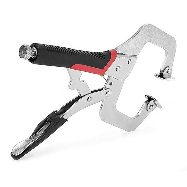 Кліщі затискні C-type 280 мм, CrV INTERTOOL UT-5206