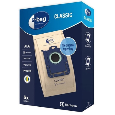 Набір мішків паперових для пилососа (5 шт.) ELECTROLUX (900168462)