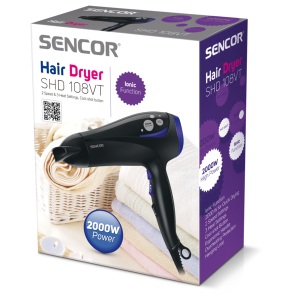 Фен SENCOR SHD 108VT